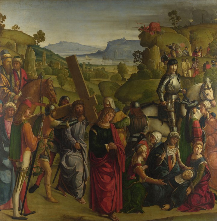 Christ carrying the Cross and the Virgin Mary Swooning from Boccaccio Boccaccino