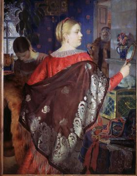 Merchant Wife with a Mirror