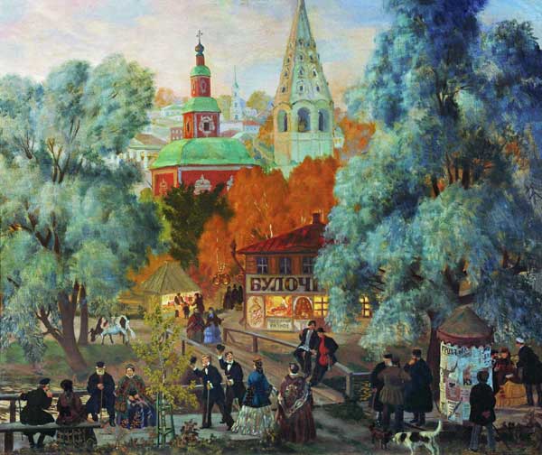 Province from Boris Michailowitsch Kustodiew