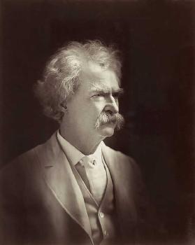 Porträt von Mark Twain, 1907