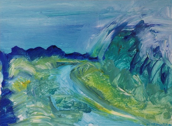 Blue River Landscape I from Brenda Brin  Booker