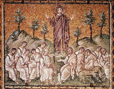 Sermon on the Mount, Scenes from the Life of Christ from Byzantine School