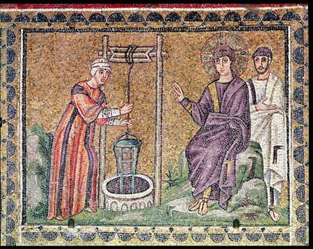 The Woman of Samaria at the Well, Scenes from the Life of Christ from Byzantine School