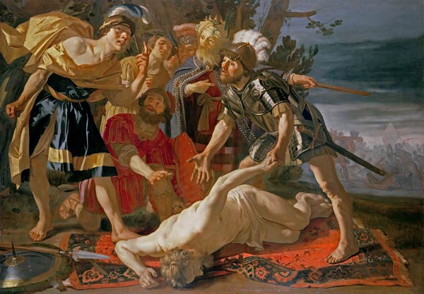 Achilles: deciding to resume fighting upon the death of Patrocles from called Dirk Baburen