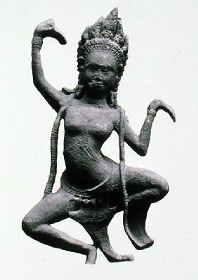 A Dancing Apsaras, detail from a frieze