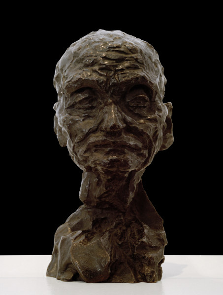Head of an Hold Man (Study of Old Age) from Camille Claudel
