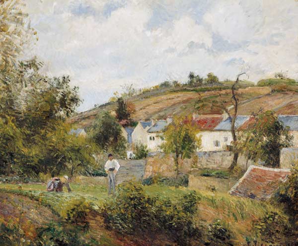 L'Hermitage, Pontoise from Camille Pissarro