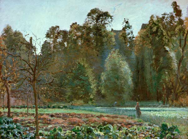 Das Kohlfeld, Pontoise from Camille Pissarro