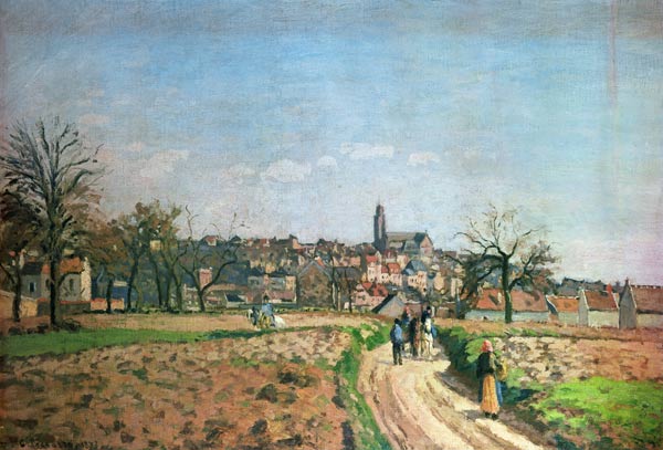 Ansicht von Pontoise from Camille Pissarro