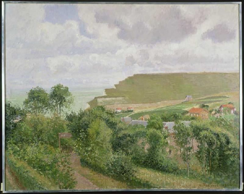 Ansicht von Berneval from Camille Pissarro
