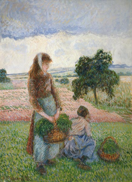 Bäuerinnen mit Körben from Camille Pissarro