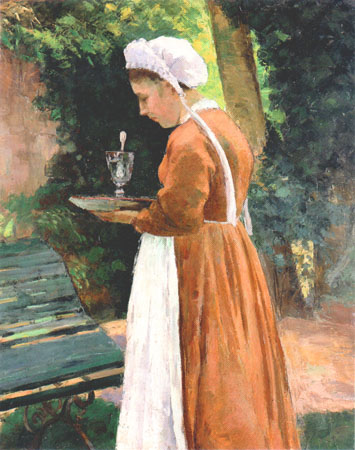 Das Dienstmädchen from Camille Pissarro