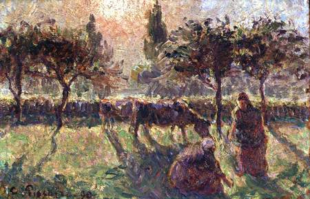 In the Fields from Camille Pissarro