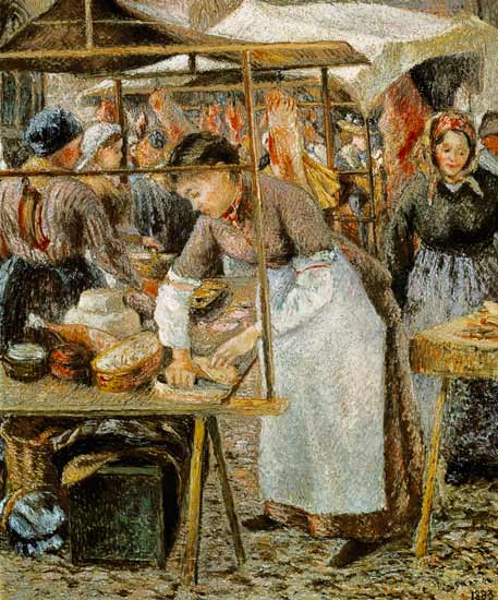 Die Metzgersfrau from Camille Pissarro