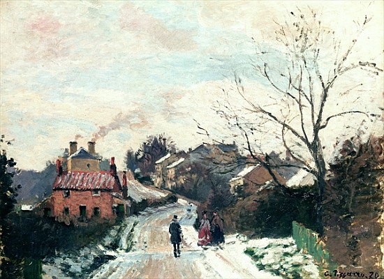 Fox hill, Upper Norwood from Camille Pissarro