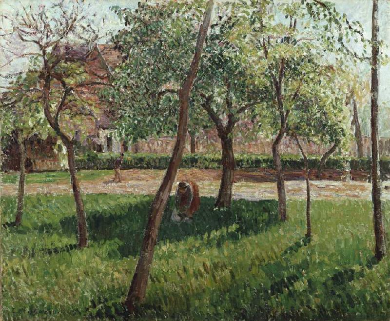 Garten in Eragny from Camille Pissarro