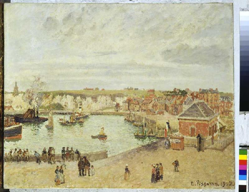 Der Hafen von Dieppe from Camille Pissarro