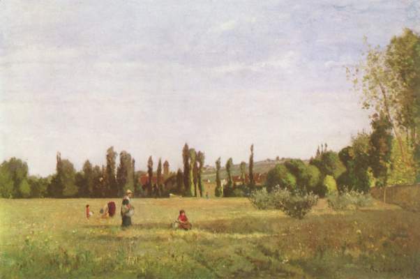 La Varenne-de-St.-Hilaire from Camille Pissarro