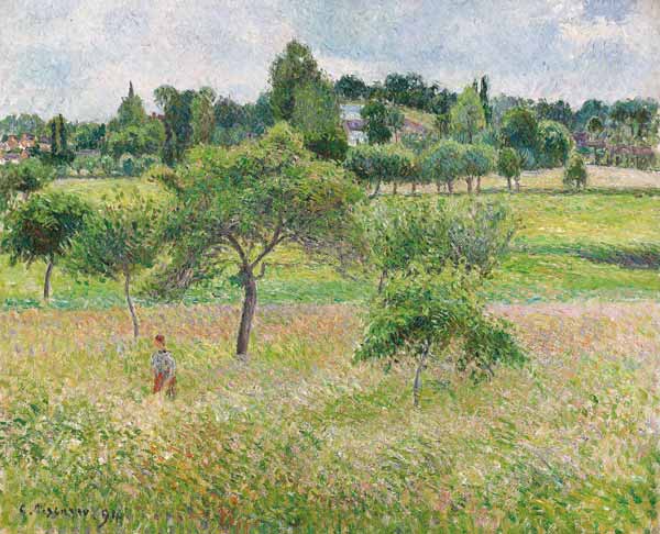 Pommiers à Éragny from Camille Pissarro