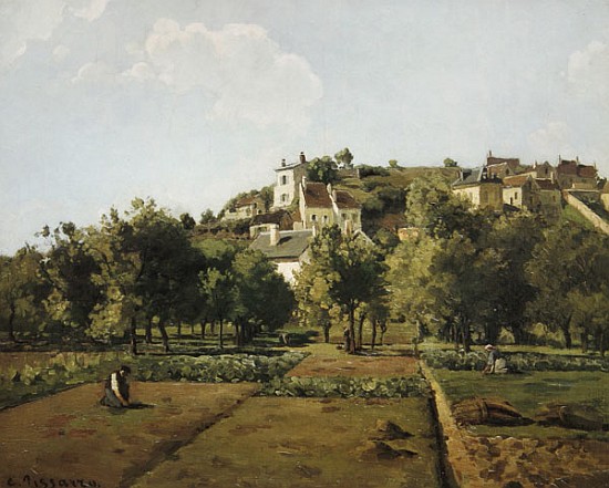 Pontoise, or The Gardens of the Hermitage, Pontoise from Camille Pissarro
