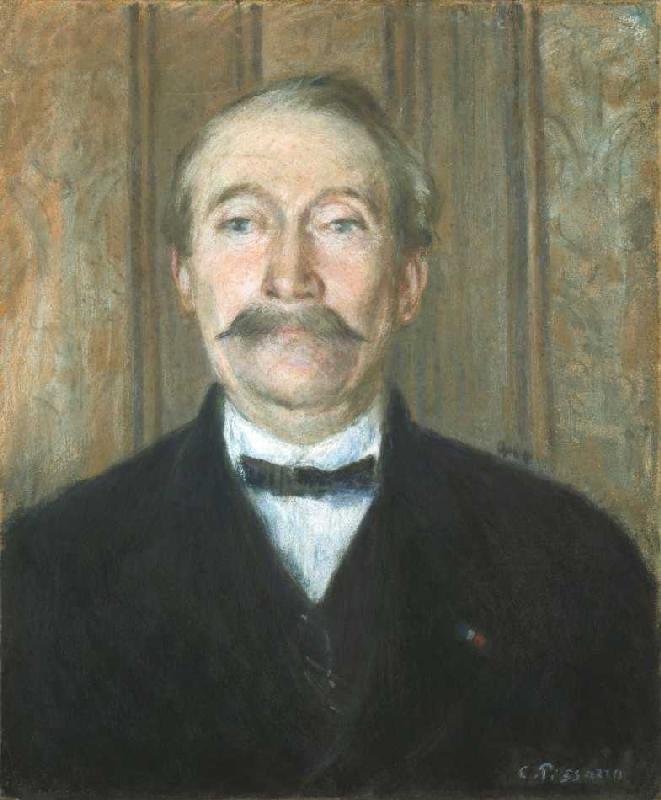 Portrait von Père Papeille, Pontoise. from Camille Pissarro