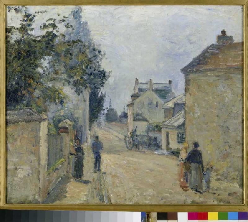 Strasse in der Eremitage, Pontoise from Camille Pissarro