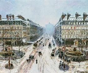 Avenue de l'Opera - Effect of Snow