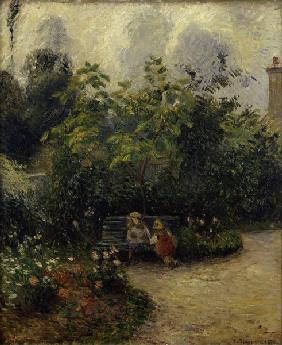 C.Pissarro / Garden in L Hermitage