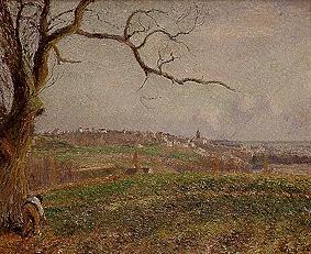 Vue de Pontoise from Camille Pissarro