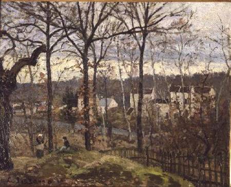 Winter Landscape at Louveciennes from Camille Pissarro