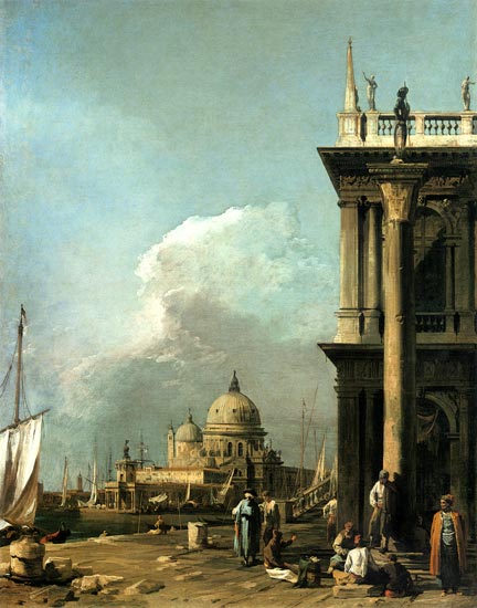 Entrance to the Grand Canal from the Piazzetta from Giovanni Antonio Canal (Canaletto)