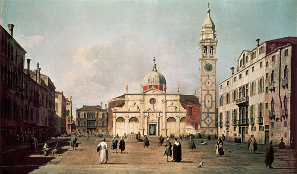 Campo Santa Maria Formosa from Giovanni Antonio Canal (Canaletto)
