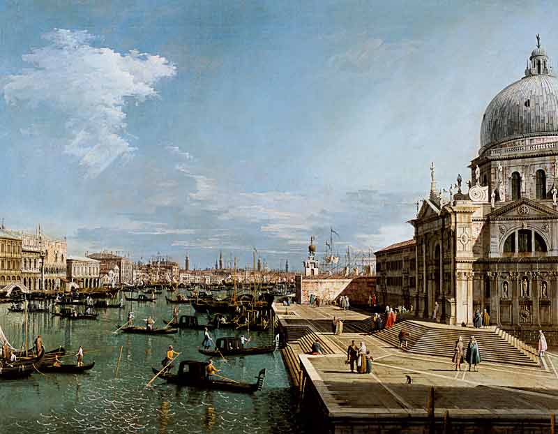 Venedig, Santa Maria della Salute from Giovanni Antonio Canal (Canaletto)