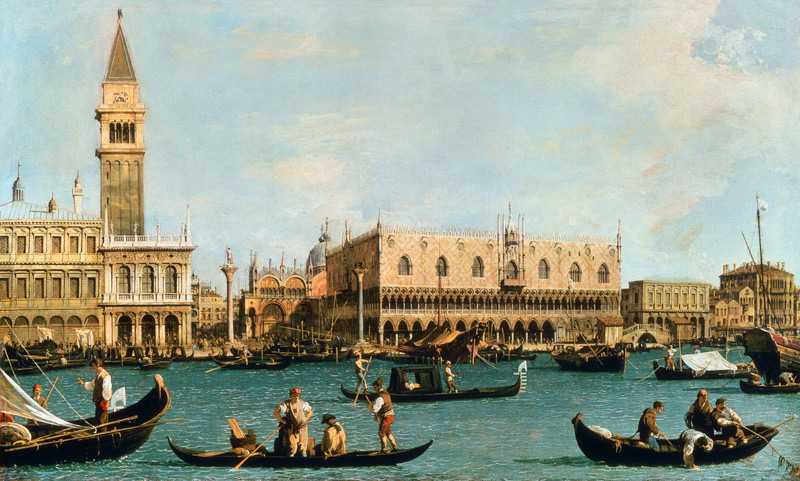 Venice from the Bacino from Giovanni Antonio Canal (Canaletto)