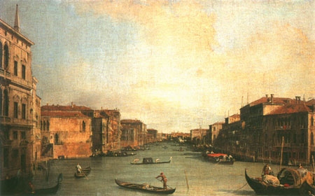 Der Canal Grande vom Palazzo Balbi from Giovanni Antonio Canal (Canaletto)