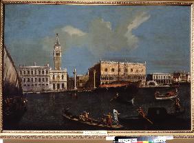 Grand Canal, Piazzetta and Doge's Palace in Venice from Giovanni Antonio Canal (Canaletto)