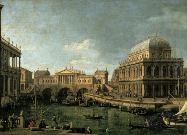Canaletto / San Giacometto, Venice from Giovanni Antonio Canal (Canaletto)
