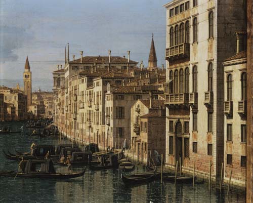 Entrance to the Grand Canal: Looking West from Giovanni Antonio Canal (Canaletto)