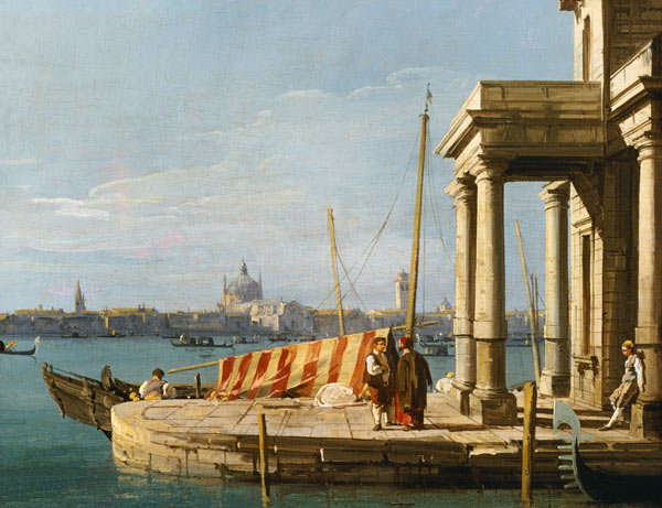 The Quay of the Dogano, Venice from Giovanni Antonio Canal (Canaletto)