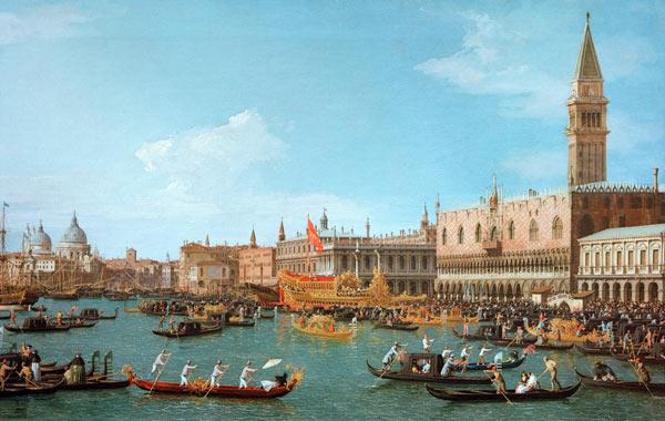 Venice / Il Bucintoro / Canaletto