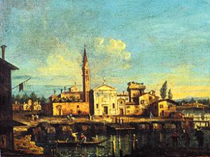 Venezianische Vedute from Giovanni Antonio Canal (Canaletto)