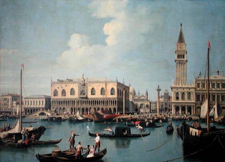 A View of the Grand Canal from Giovanni Antonio Canal (Canaletto)