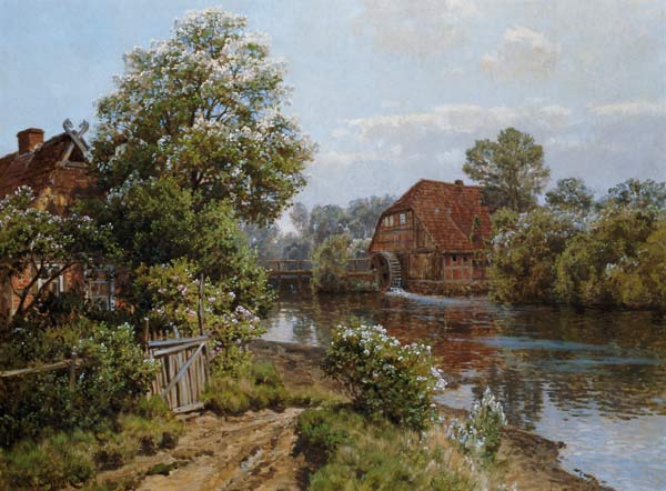 Autumn Landscape from Carl Christian Schirm