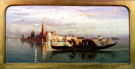 On the Venetian Lagoon from Carl Friedr.Heinrich Werner