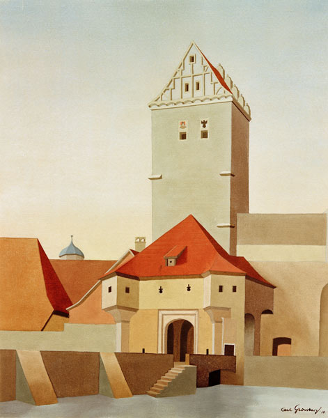 Dinkelsbuehl - Rothenburger Tor, from Carl Grossberg