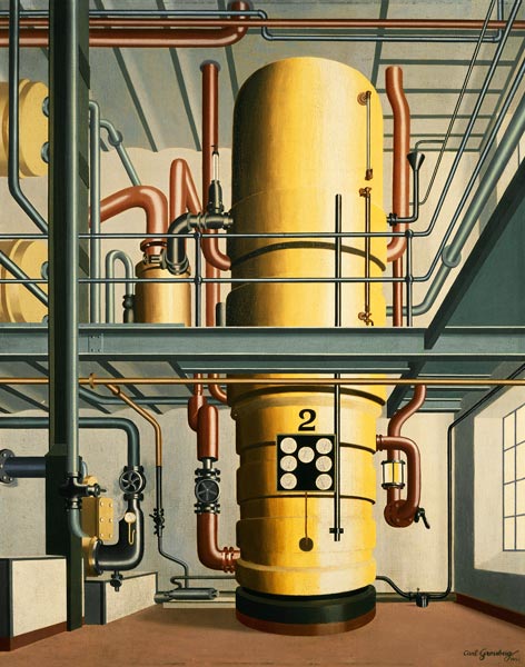Der gelbe Kessel, 1933. from Carl Grossberg