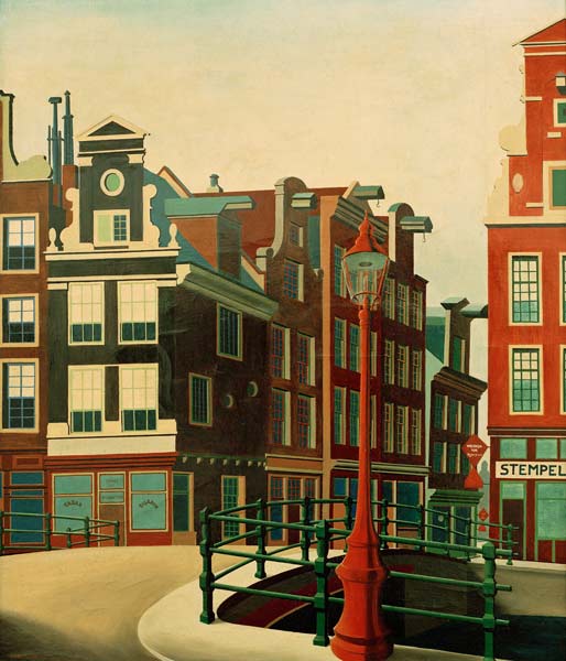Amsterdam, Singelgracht, 1925. from Carl Grossberg
