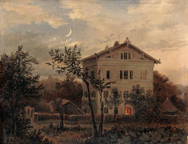 Das Haus Carus in Pillnitz. from Carl Gustav Carus