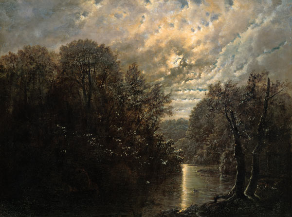 River Landscape in the Rosental near Leipzig from Carl Gustav Carus