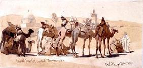 Camel Market Outside Damascus